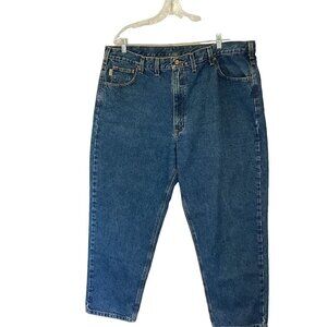 Carhartt Men's Relaxed Fit 5-Pocket Straight Leg Jeans Medium Wash Size 44-30